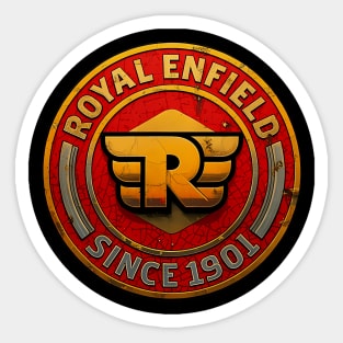 Royal Enfield - The Vintage Motorcycle Emblem Sticker